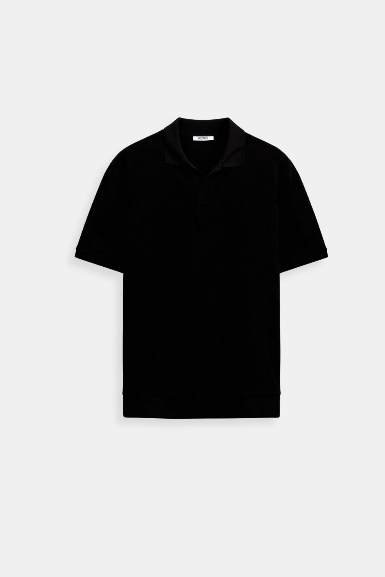 Woolen Structure Polo T-hemd