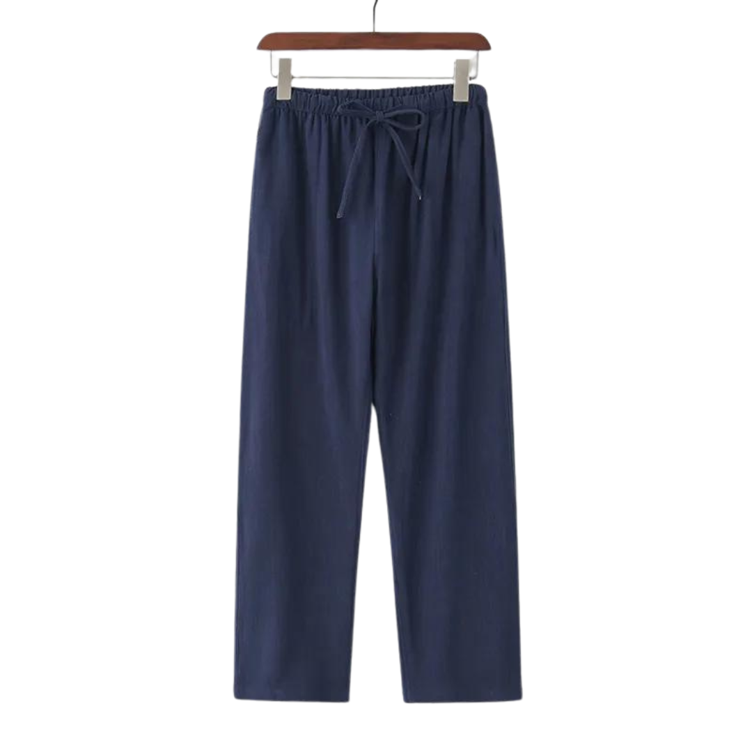Fez - Leinen Pantalon (oversized Fit)