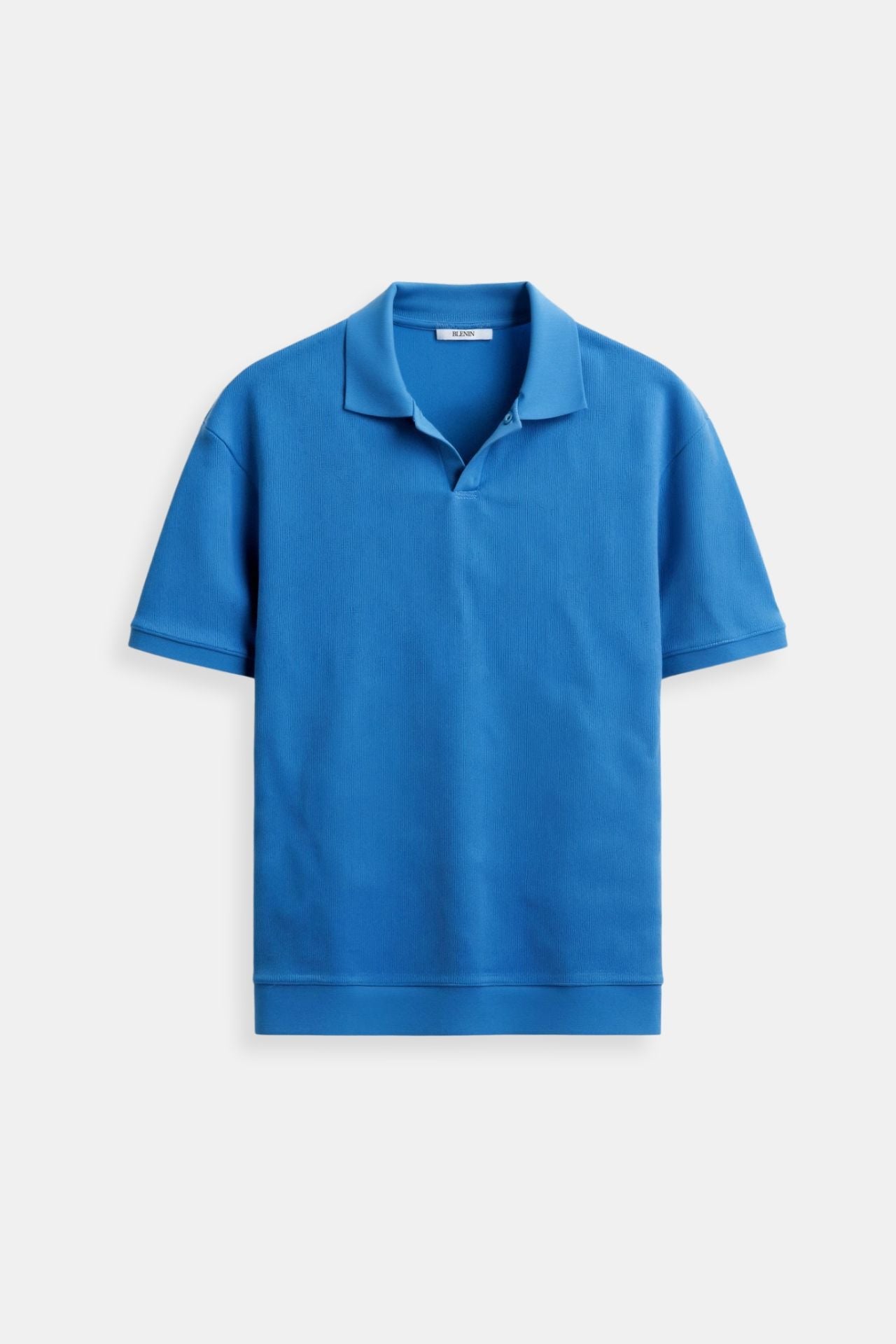 Woolen Structure Polo T-hemd