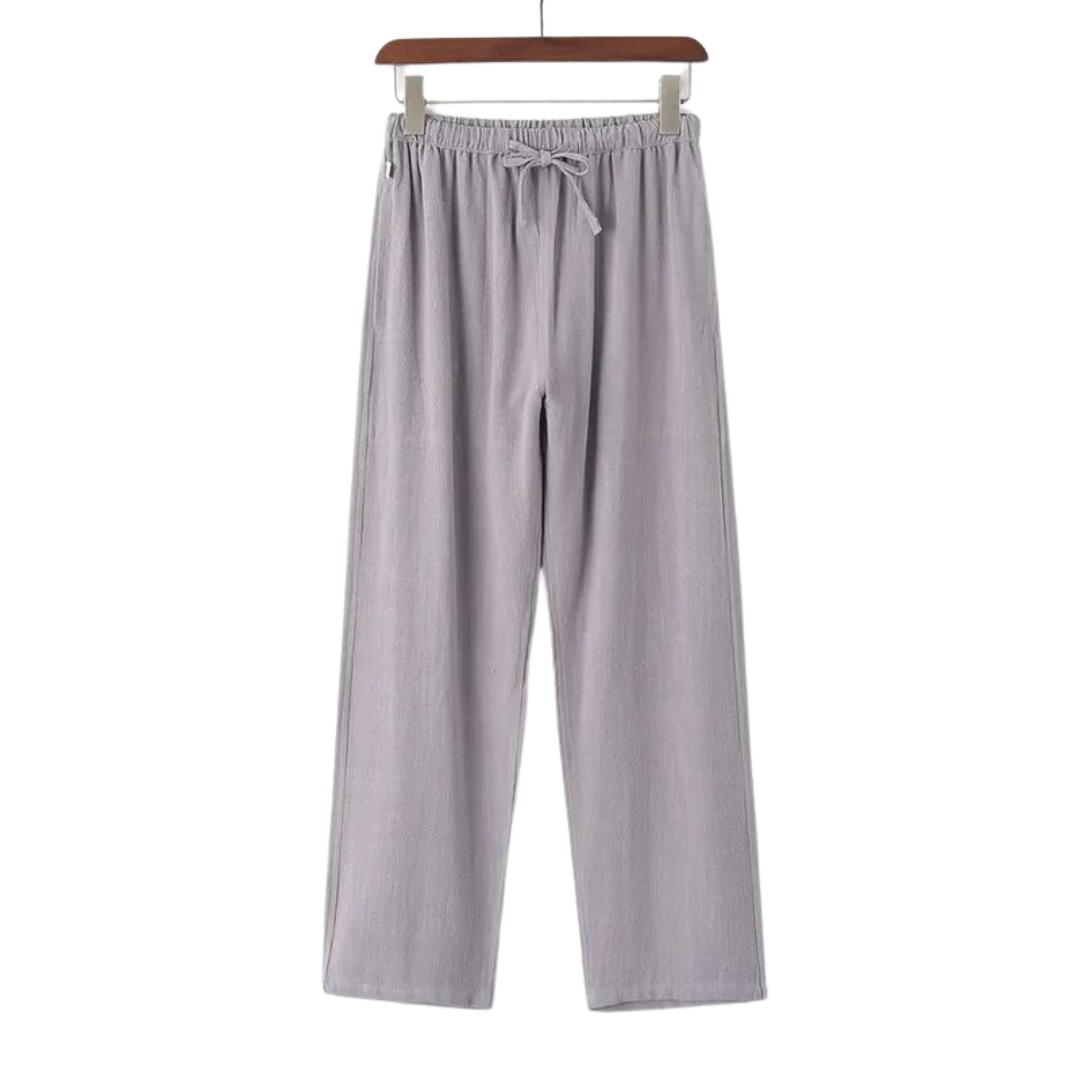 Fez - Leinen Pantalon (oversized Fit)