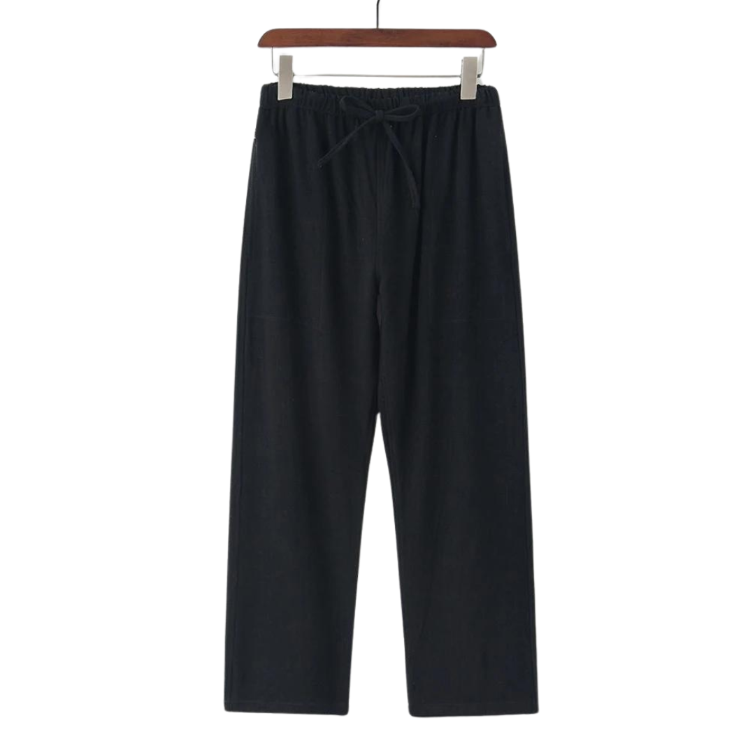 Fez - Leinen Pantalon (oversized Fit)