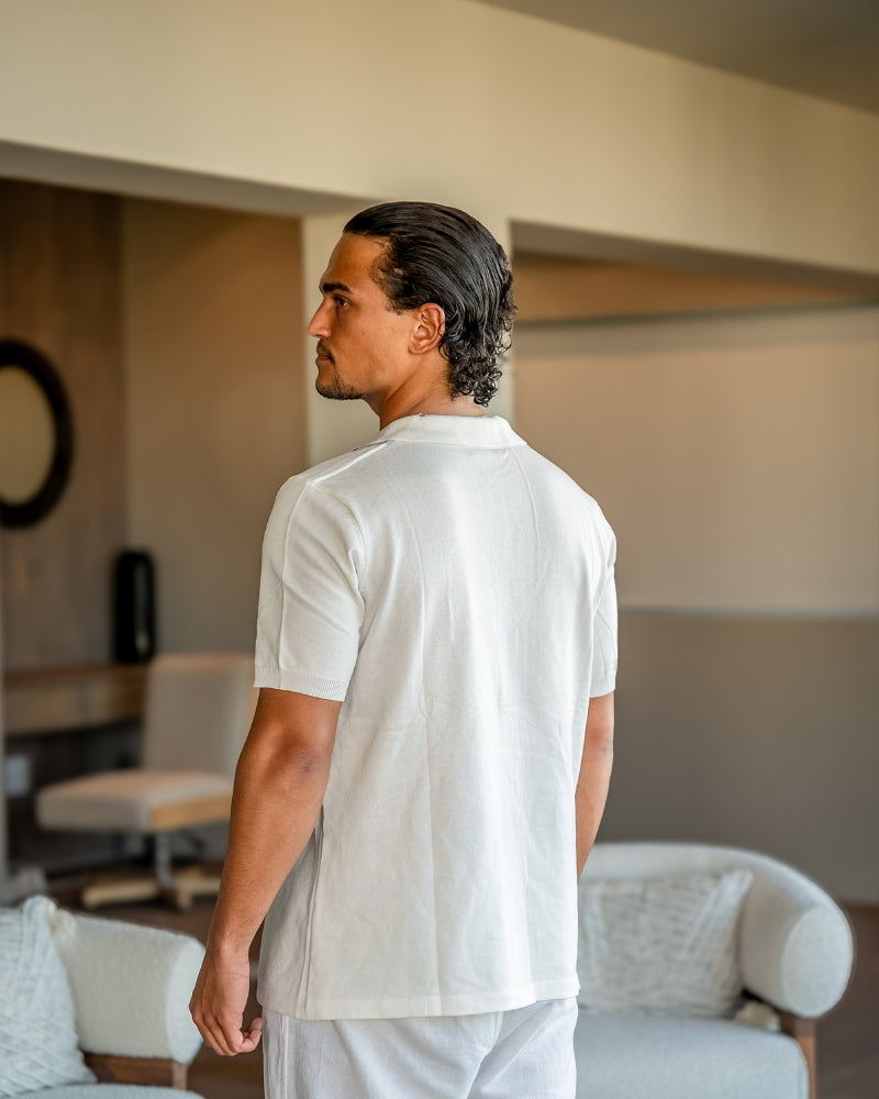 Bradford Strick-Poloshirt