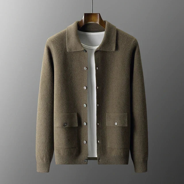 100% Cashmere Jacke