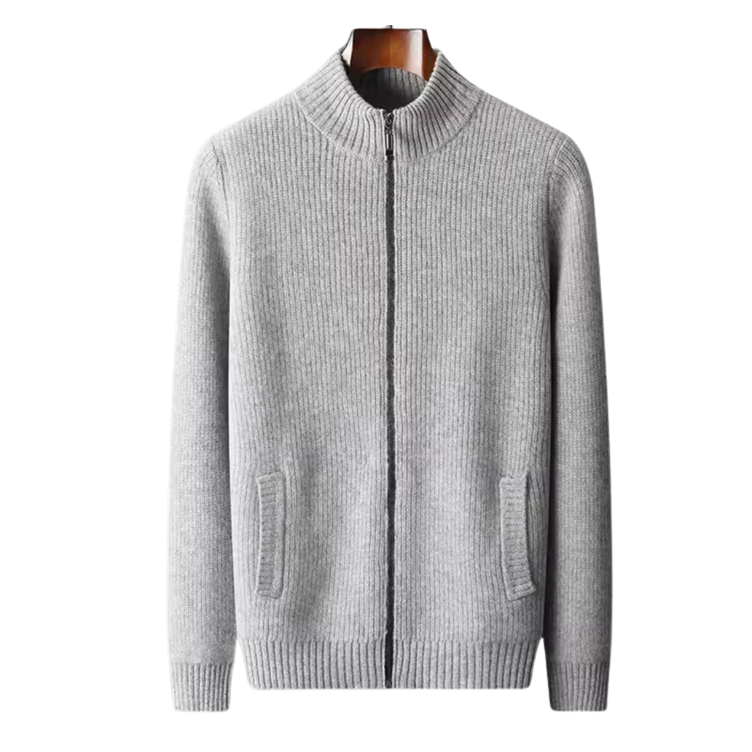 100% Cashmere Gerippt Weste