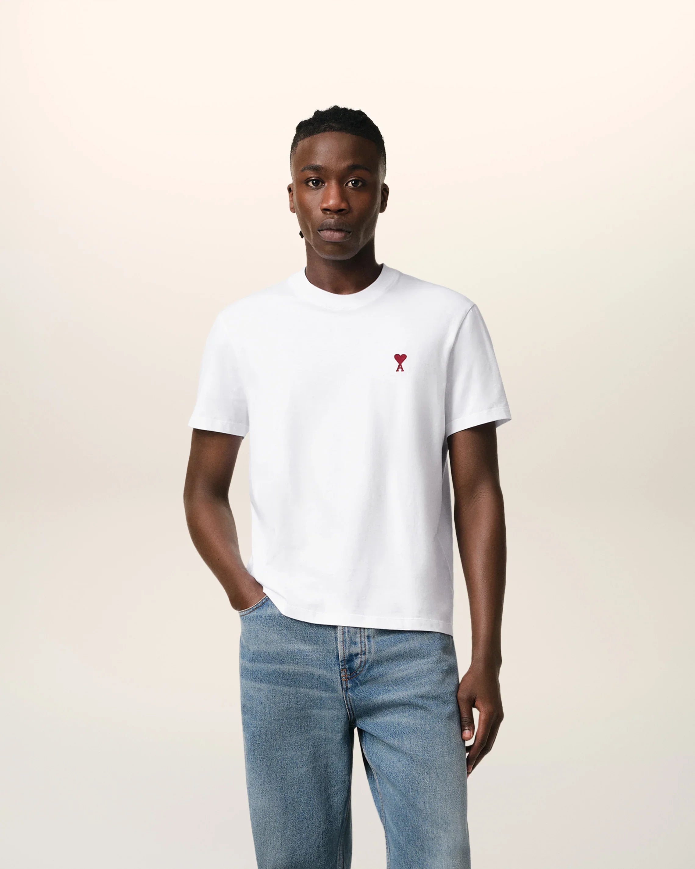 T-shirt Ami avec A-HEART brodé