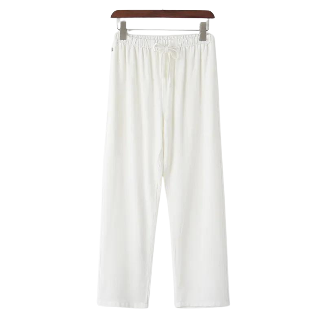 Fez - Leinen Pantalon (oversized Fit)