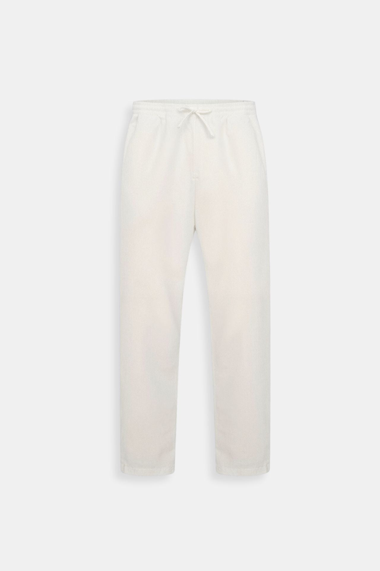 Baumwolle & Leinen Blend Drawstring Pants
