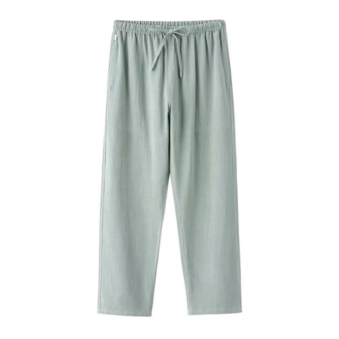 Fez - Leinen Pantalon (oversized Fit)