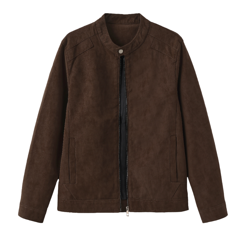 Suede Leather Jacke