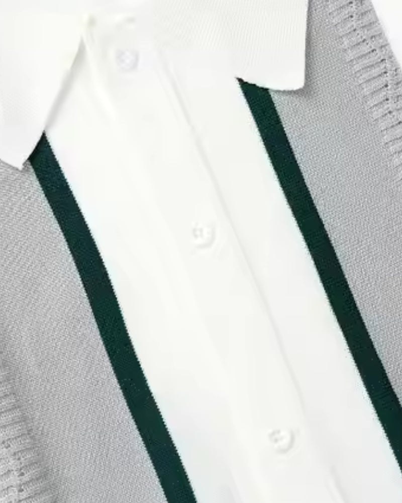 Bradford Strick-Poloshirt