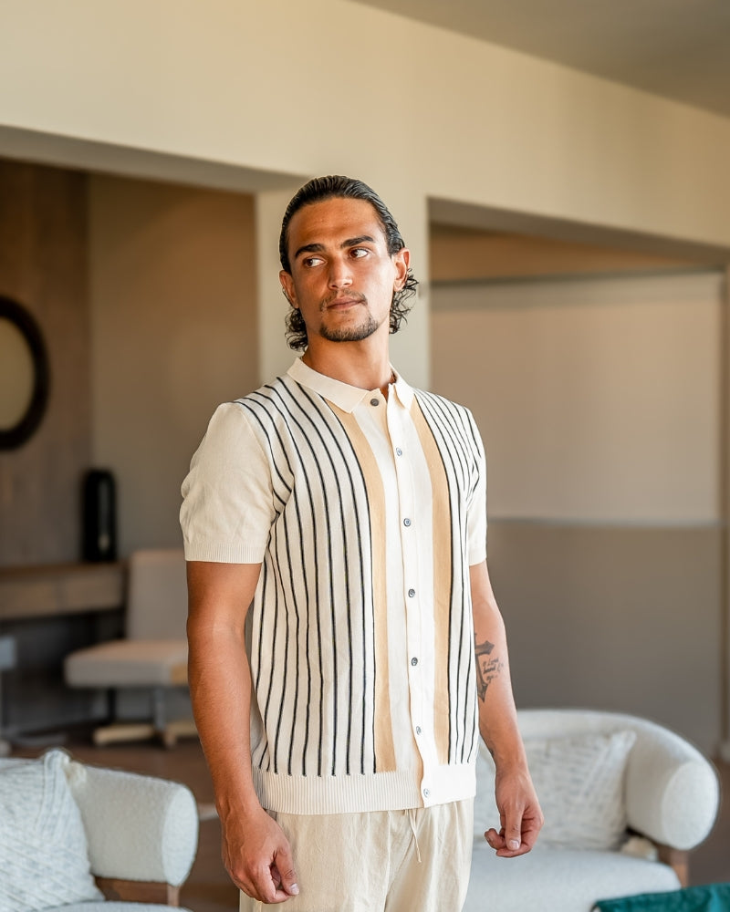 Monte Carlo Strick-Poloshirt