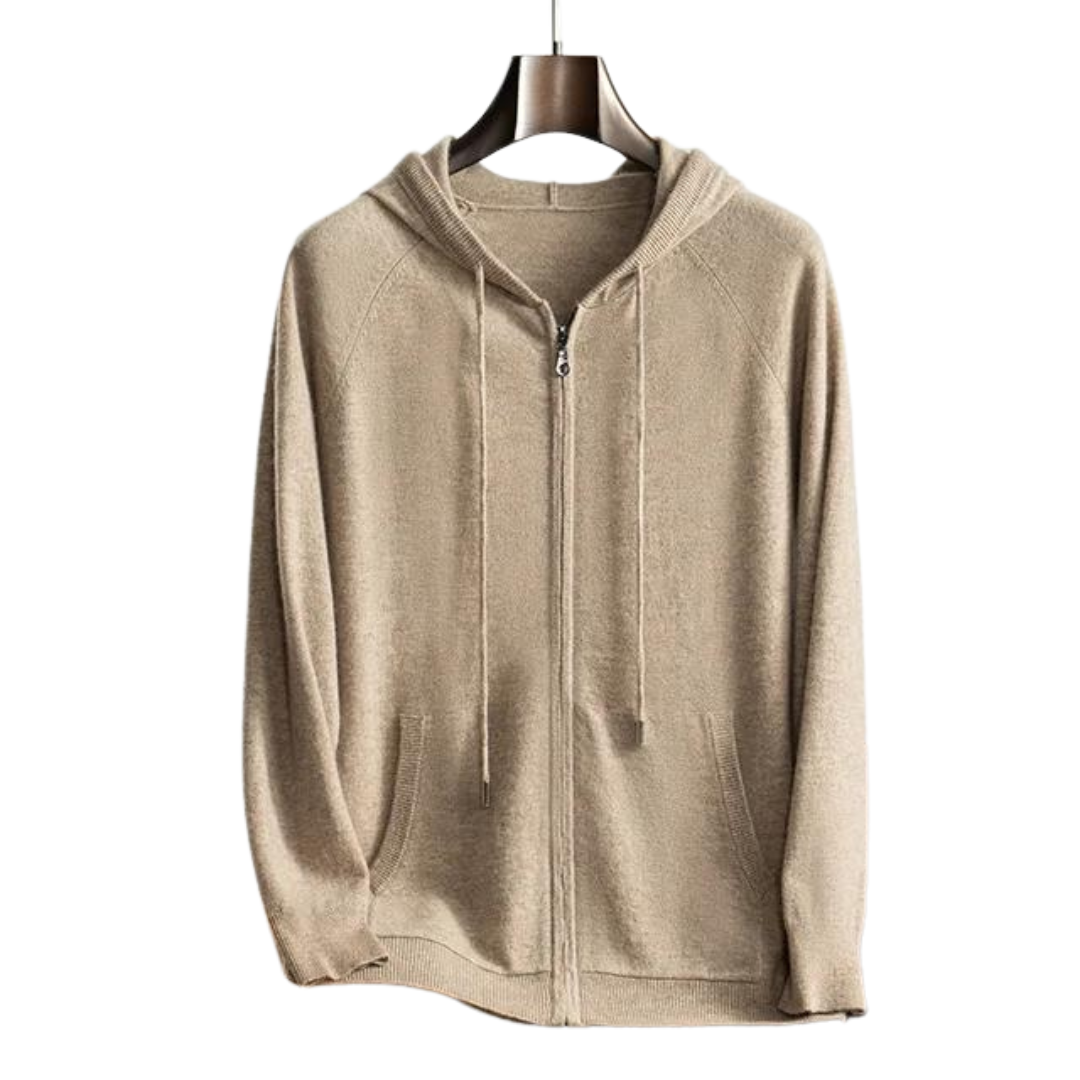 100% Cashmere Hooded Weste