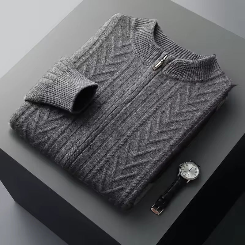 100% Cashmere Pattern Weste