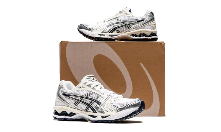 Asics Gel Kayano 14 White Silver