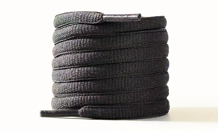 Asics Schnürsenkel Schwarz