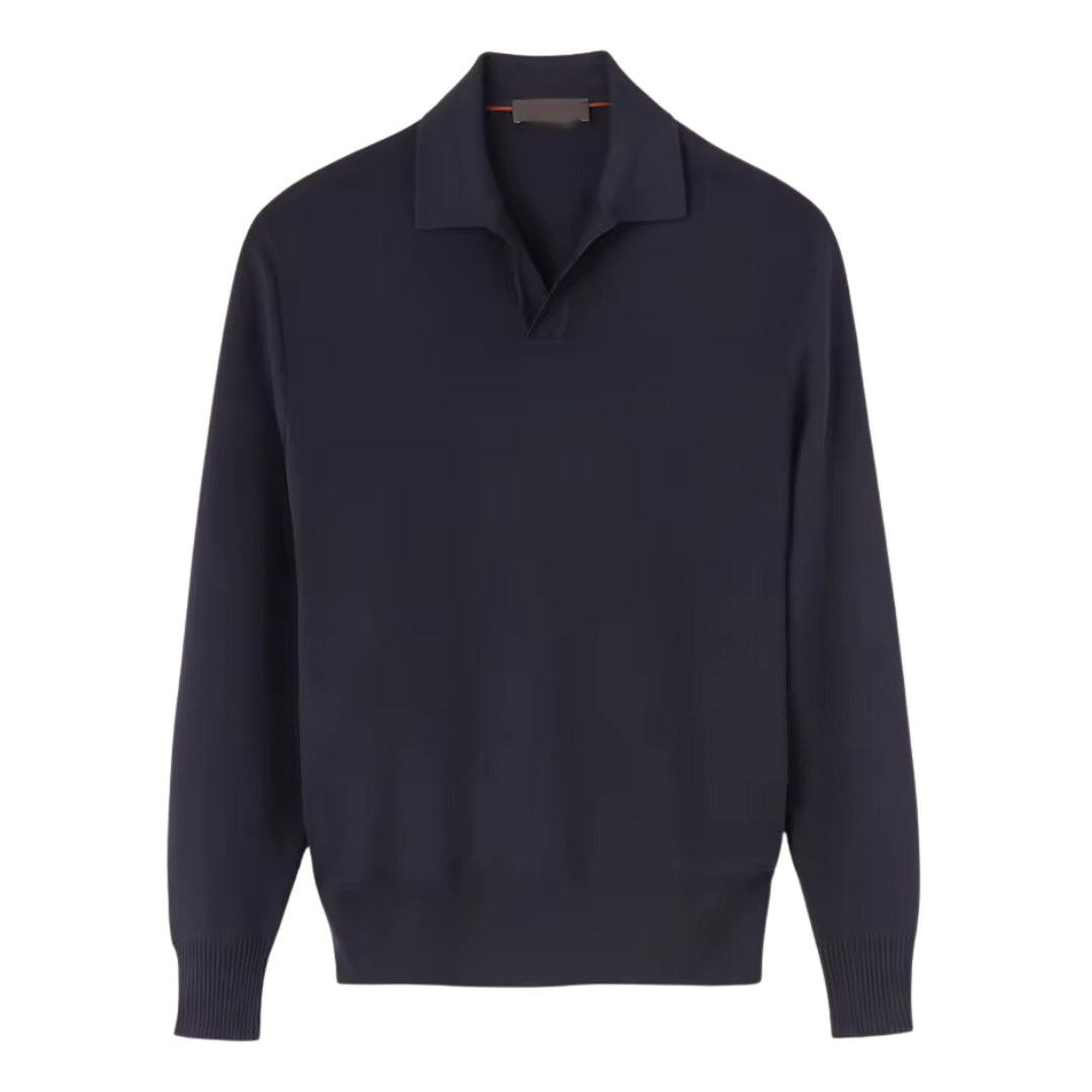 Lang Arm Polo Knitted